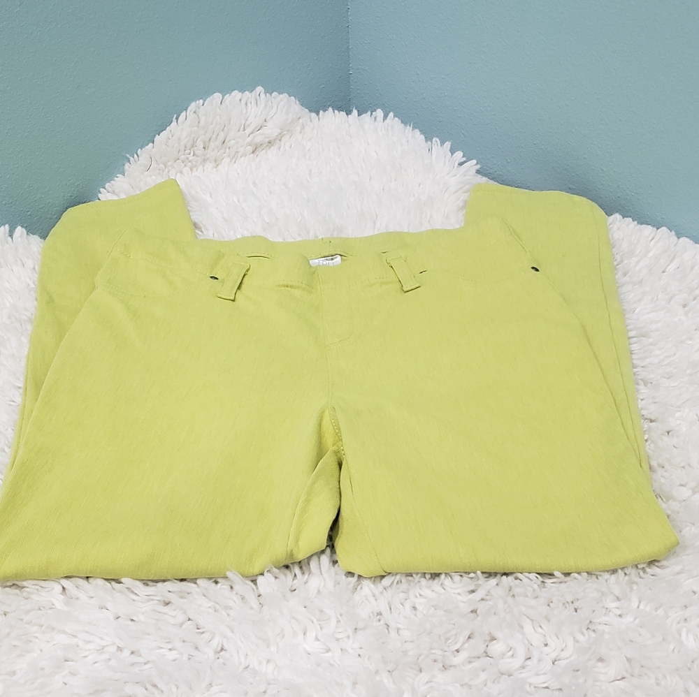 Lime Green Women's Skinny Pants